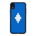 Marcelo Burlon - Cover 3D Cross Blue - iPhone XR - Apple - County of Milan - Cover Stampata