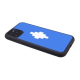 Marcelo Burlon - Cover 3D Cross Blue - iPhone 11 Pro - Apple - County of Milan - Cover Stampata