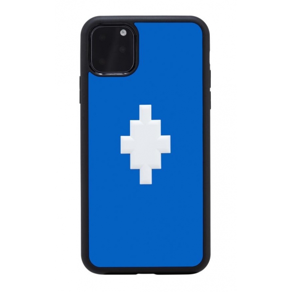 Marcelo Burlon - 3D Cross Blue Cover - iPhone 11 Pro Max - Apple - County of Milan - Printed Case
