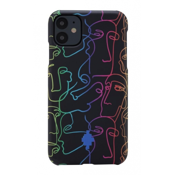 Marcelo Burlon - Cover All Faces - iPhone 11 - Apple - County of Milan - Cover Stampata