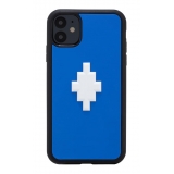 Marcelo Burlon - 3D Cross Blue Cover - iPhone 11 - Apple - County of Milan - Printed Case
