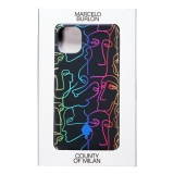 Marcelo Burlon - Cover All Faces - iPhone 11 - Apple - County of Milan - Cover Stampata