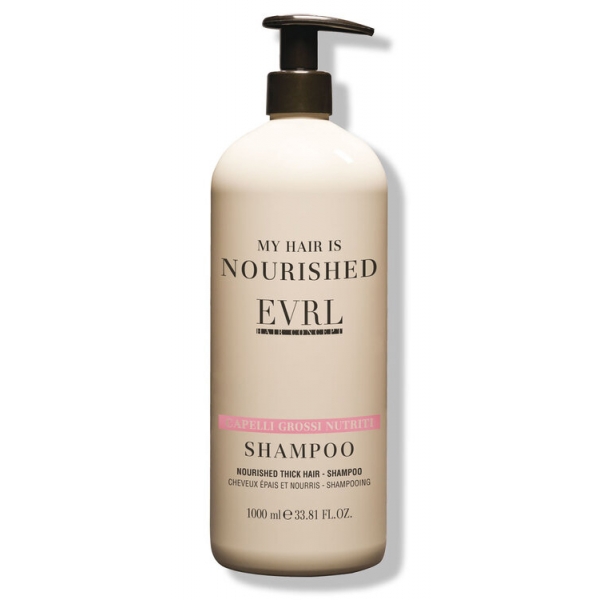 Everline - Hair Solution - Capelli Grossi Nutriti - Shampoo - Trattamenti Professionali - 1000 ml