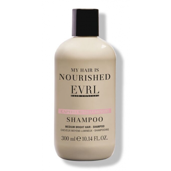 Everline - Hair Solution - Capelli Medi Luminosi - Shampoo - Trattamenti Professionali - 300 ml