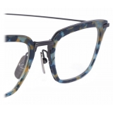 Thom Browne - Navy Tortoise Wayfarer Sunglasses - Thom Browne Eyewear