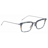 Thom Browne - Navy Tortoise Wayfarer Sunglasses - Thom Browne Eyewear