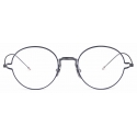 Thom Browne - Black Iron Round Eye Glasses - Thom Browne Eyewear