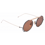 Thom Browne - Cooper Round Sunglasses - Thom Browne Eyewear
