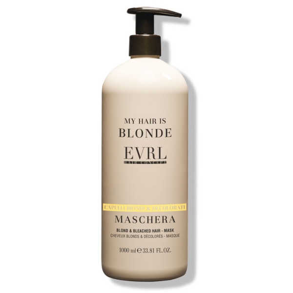 Everline - Hair Solution - Blonde & Bleached Hair - Mask - Professional Treatments - 1000 ml