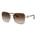 Versace - Sunglasses Enamel Medusa - Brown - Sunglasses - Versace Eyewear