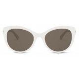 Versace - Occhiale da Sole Safety Pin - Bianco - Occhiali da Sole - Versace Eyewear