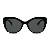 Versace - Occhiale da Sole Safety Pin - Nero - Occhiali da Sole - Versace Eyewear