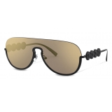 Versace - Sunglasses Signature Medusa Visor - Black - Sunglasses - Versace Eyewear