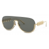 Versace - Sunglasses Signature Medusa Visor - Gold - Sunglasses - Versace Eyewear