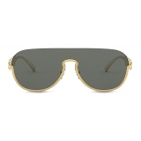 Versace - Sunglasses Signature Medusa Visor - Gold - Sunglasses - Versace Eyewear