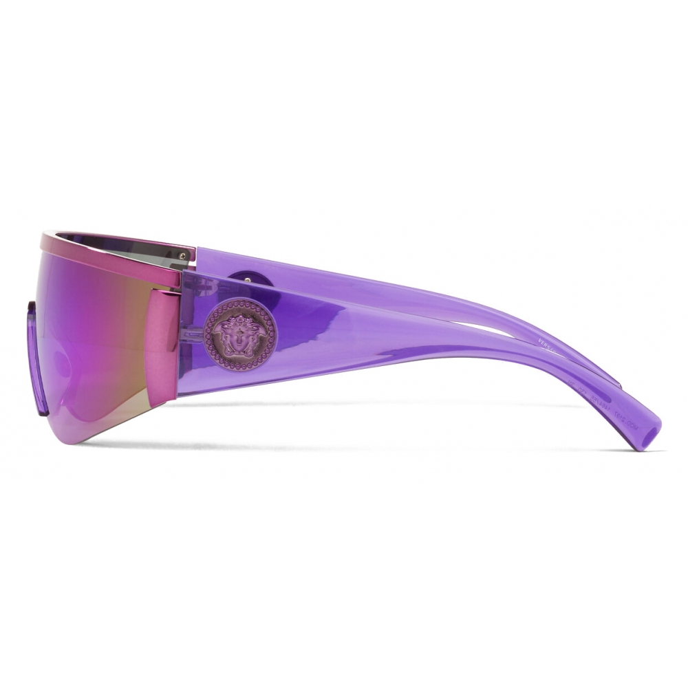 Medusa Biggie Sunglasses Purple | VERSACE TH