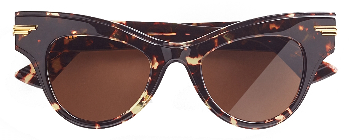 Bottega Veneta Cat-Eye Sunglasses Havana BV1176S 002 - Laneway Boutique