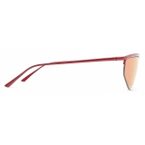 Bottega Veneta - Oval Panthos Sunglasses - Pink - Sunglasses - Bottega Veneta Eyewear