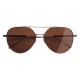 Bottega Veneta - Occhiali da Sole Aviatore - Marrone - Occhiali da Sole - Bottega Veneta Eyewear