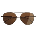 Bottega Veneta - Aviator Sunglasses - Bronze - Sunglasses - Bottega Veneta Eyewear