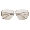 Bottega Veneta - Occhiali da Sole Aviatore - Argento - Occhiali da Sole - Bottega Veneta Eyewear