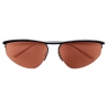 Bottega Veneta - Occhiali da Sole Panthos Ovali - Antracite - Occhiali da Sole - Bottega Veneta Eyewear