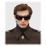 Bottega Veneta - Oval Sunglasses - Black - Sunglasses - Bottega Veneta Eyewear