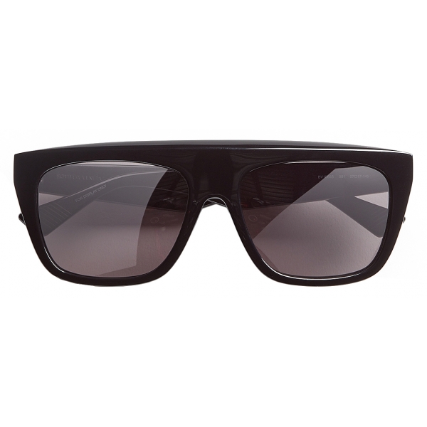 Bottega Veneta - Flat-top Sunglasses - Black - Sunglasses - Bottega Veneta Eyewear