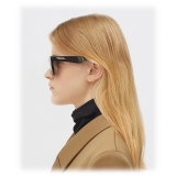 Bottega Veneta - Flat-top Sunglasses - Black - Sunglasses - Bottega Veneta Eyewear