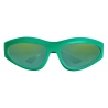 Bottega Veneta - Wraparound Sunglasses - Green - Sunglasses - Bottega Veneta Eyewear