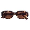 Bottega Veneta - Occhiali da Sole Cat-Eye - Havana - Occhiali da Sole - Bottega Veneta Eyewear