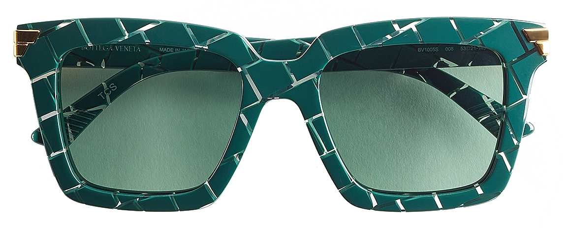 Prague Oversized Celebrity Designer Sunglasses (Green) Green