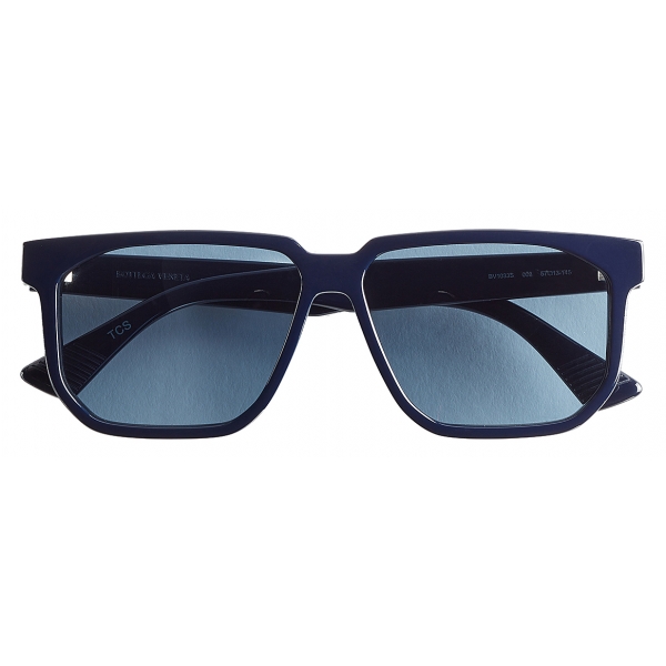 Bottega Veneta - Occhiali da Sole a D Classici - Blu - Occhiali da Sole - Bottega Veneta Eyewear