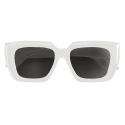 Bottega Veneta - Square Sunglasses - Ivory - Sunglasses - Bottega Veneta Eyewear