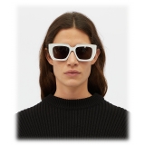 Bottega Veneta - Square Sunglasses - Ivory - Sunglasses - Bottega Veneta Eyewear