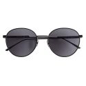 Bottega Veneta - Occhiali da Sole Rotondi - Nero - Occhiali da Sole - Bottega Veneta Eyewear