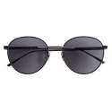 Bottega Veneta - Round Sunglasses - Black - Sunglasses - Bottega Veneta Eyewear