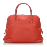 Hermès Vintage - Bolide 35 Bag - Arancione - Borsa in Pelle e Vitello - Alta Qualità Luxury