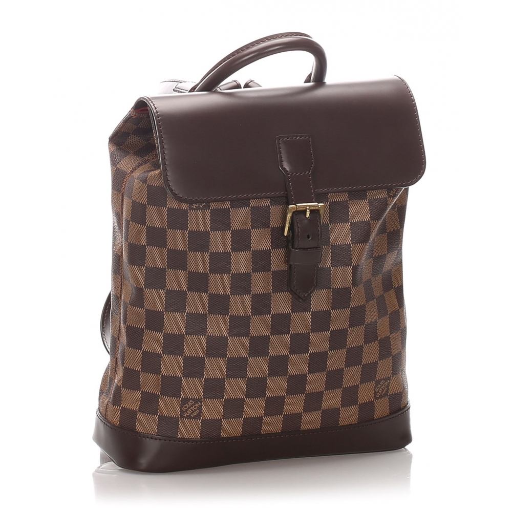 Louis Vuitton Vintage - Damier Ebene Soho Backpack - Brown - Leather  Backpack - Luxury High Quality - Avvenice