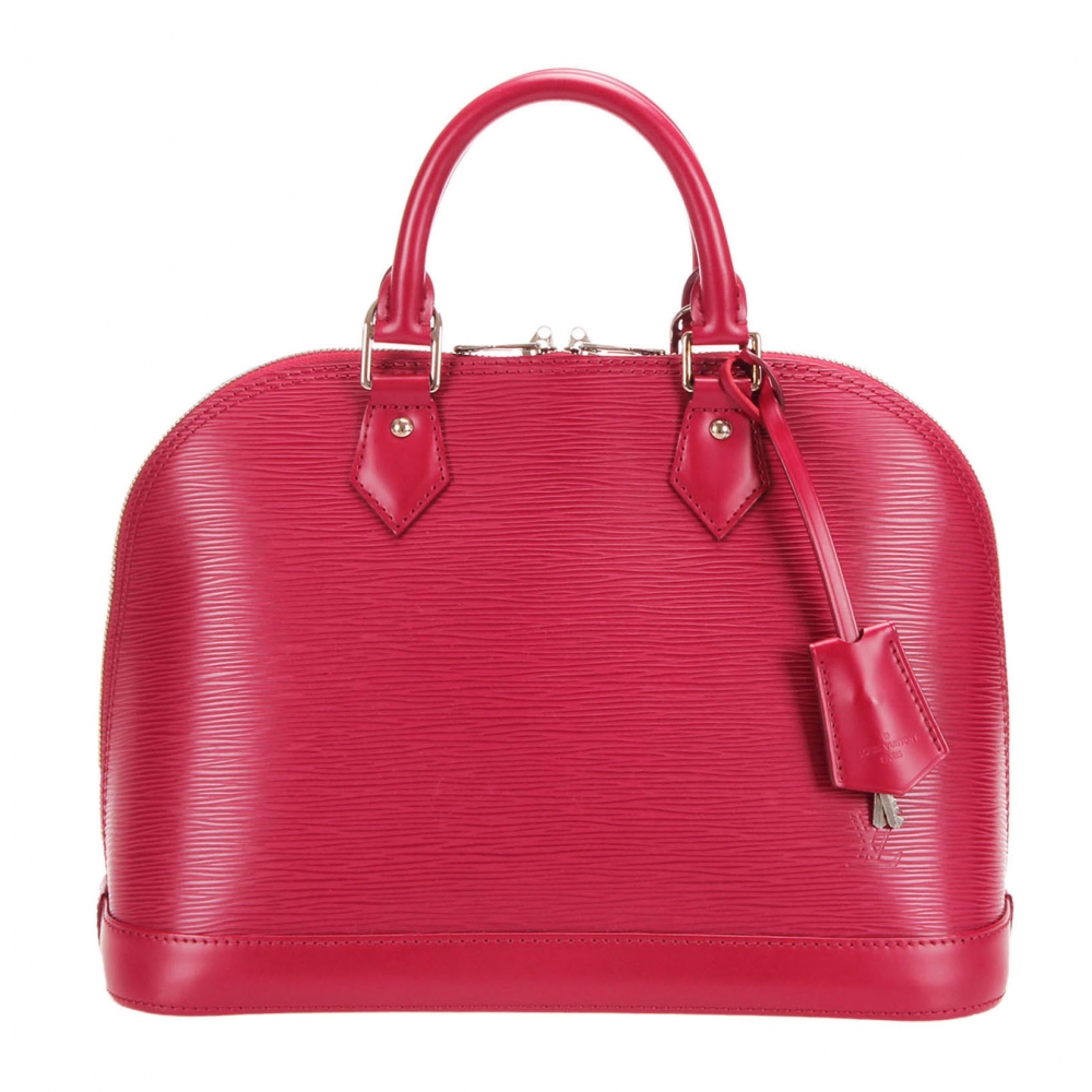 Louis Vuitton Vintage Alma Handbag EPI Leather PM Pink