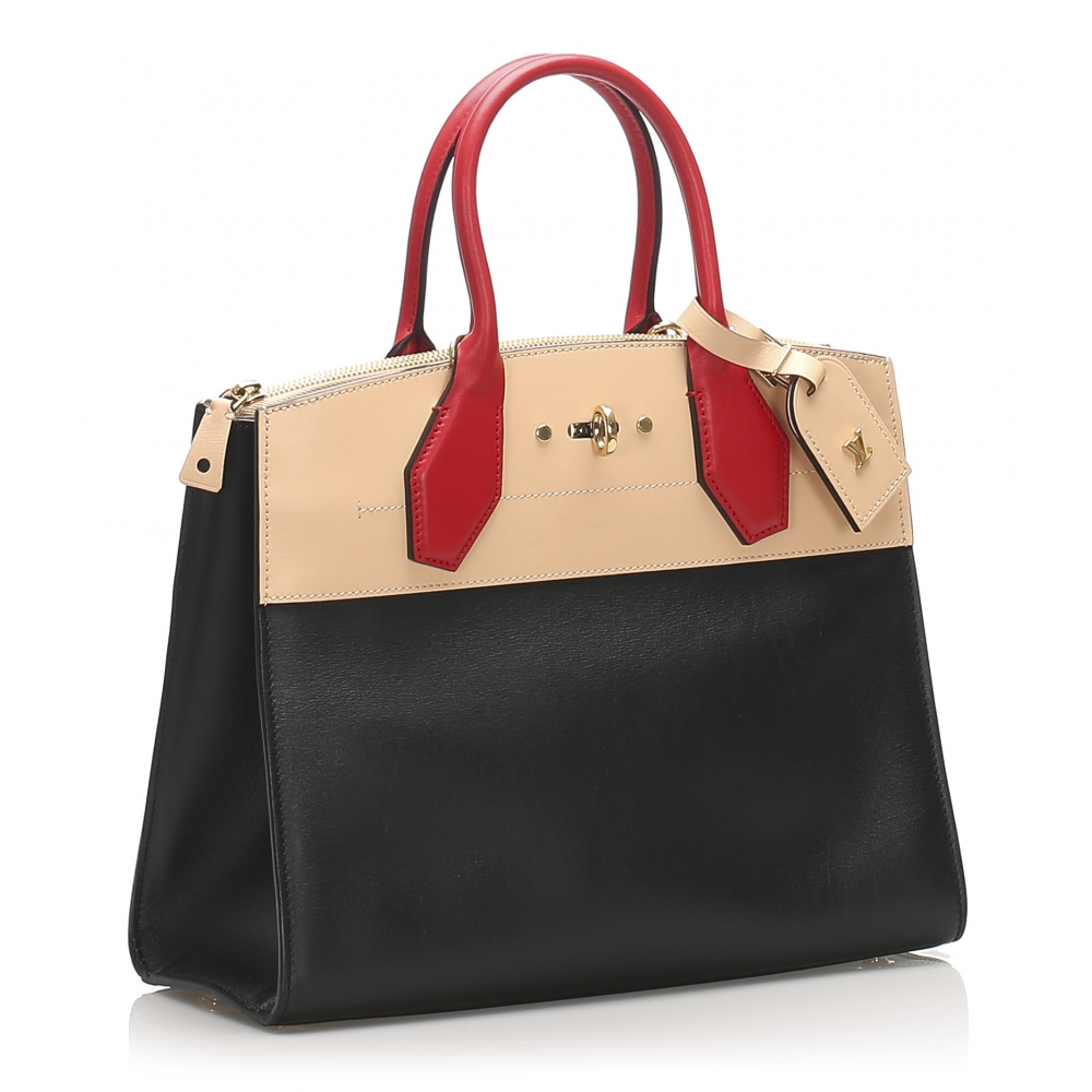 Louis Vuitton Steamer Bag Monogram Seal Leather XS - ShopStyle