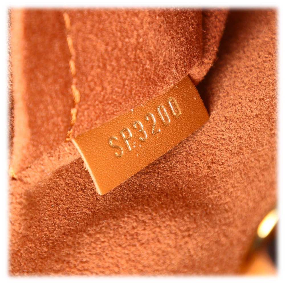 Louis Vuitton vintage e PM Monogram Brown Orange Leather Plastic  ref.52156 - Joli Closet