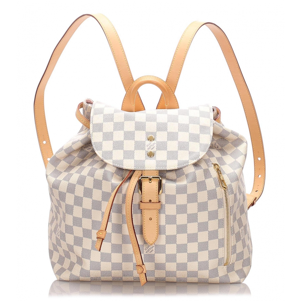 louis vuitton backpack checkered