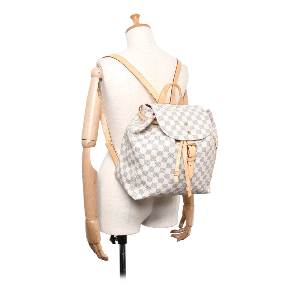 Louis Vuitton Damier Azur Sperone Backpack