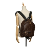 Louis Vuitton Vintage - Monogram Palm Springs MM Backpack - Marrone - Zaino in Tela e Pelle - Alta Qualità Luxury