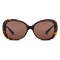 Giorgio Armani - Oversize Woman Sunglasses - Brown - Sunglasses - Giorgio Armani Eyewear