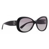 Giorgio Armani - Oversize Woman Sunglasses - Gray - Sunglasses - Giorgio Armani Eyewear