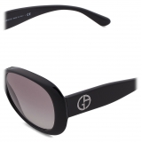 Giorgio Armani - Oversize Woman Sunglasses - Gray - Sunglasses - Giorgio Armani Eyewear