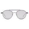Giorgio Armani - Occhiali da Vista Modello Clip-On Forma Pilot - Grigio - Occhiali da Sole - Giorgio Armani Eyewear