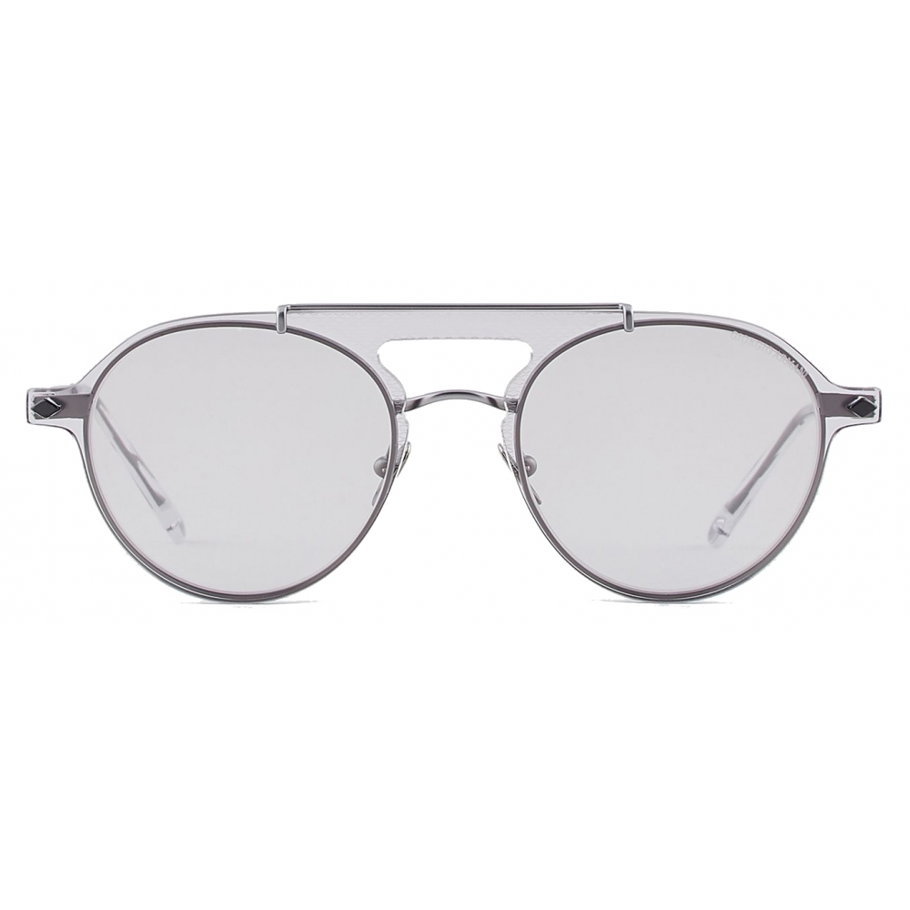Giorgio Armani - Eyeglasses with Sunglasses Clip-On - Gray - Sunglasses -  Giorgio Armani Eyewear - Avvenice